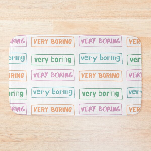 Item preview, Very Boring STICKER PACK designed and sold by Zentropik.