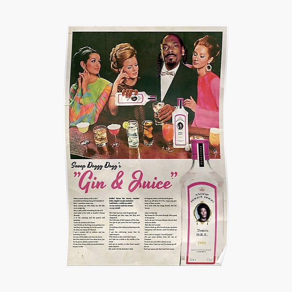 Gin & Saft Poster