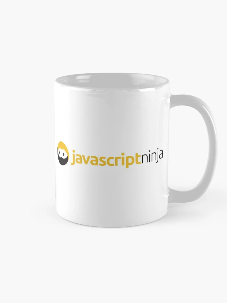 Thumbnail 3 of 6, Coffee Mug, JavaScript Ninja designed and sold by Tech-e-Tees.