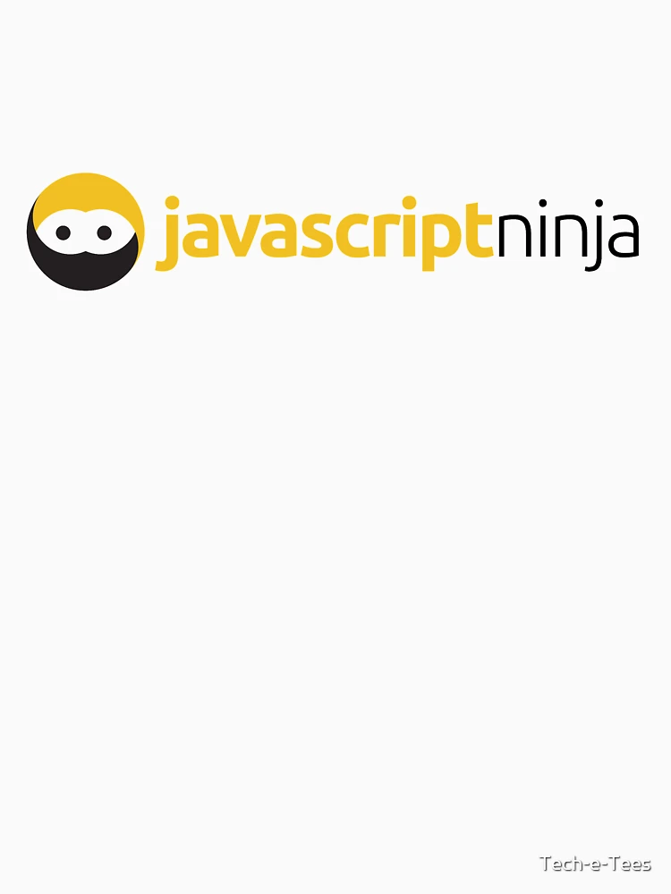 Aperçu 7 sur 7. T-shirt essentiel avec l'œuvre JavaScript Ninja créée et vendue par Tech-e-Tees.