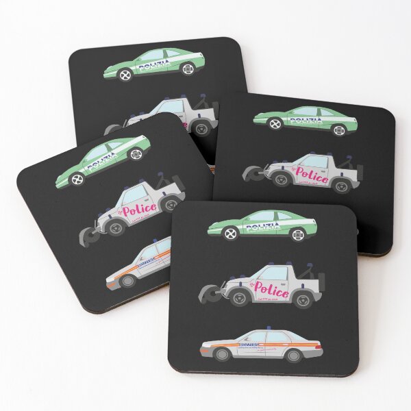 Item preview, Clarkson, Hammond and May's Police challenge cars   designed and sold by MalvinaOsinski.