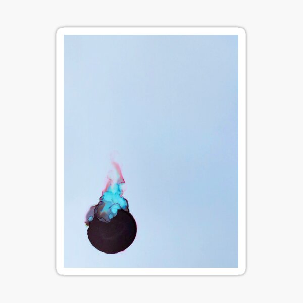Meteor Drop Sticker