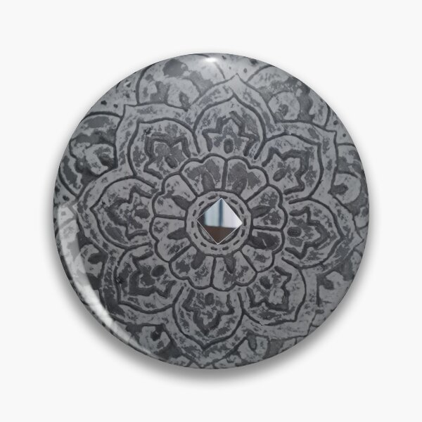 Item preview, Gray Mandala designed and sold by Wild Blue Designs NZ.
