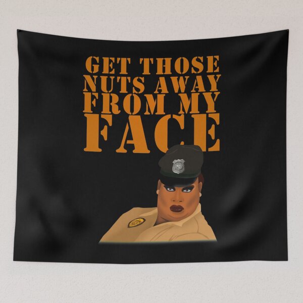 Item preview, GET THOSE NUTS AWAY FROM MY FACE designed and sold by MalvinaOsinski.