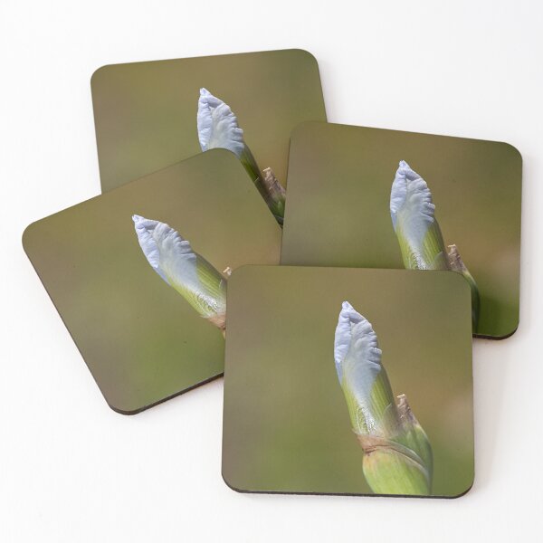 Item preview, Blue Iris Bud Lush designed and sold by Joy Watson - Natural Light Photography .
