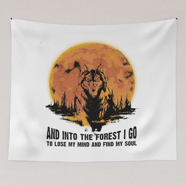 Item preview, Wolf Into The Forest I Go designed and sold by trathai1012.