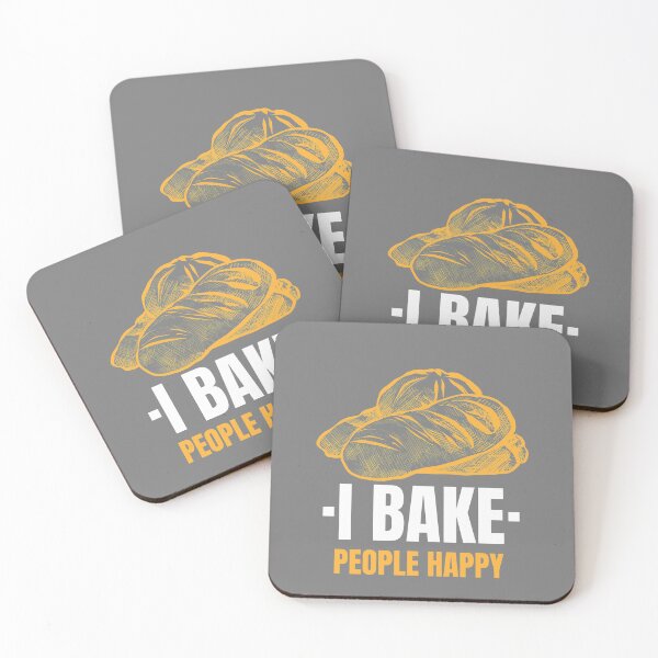 Item preview, I Bake People Happy designed and sold by 30-Merch.