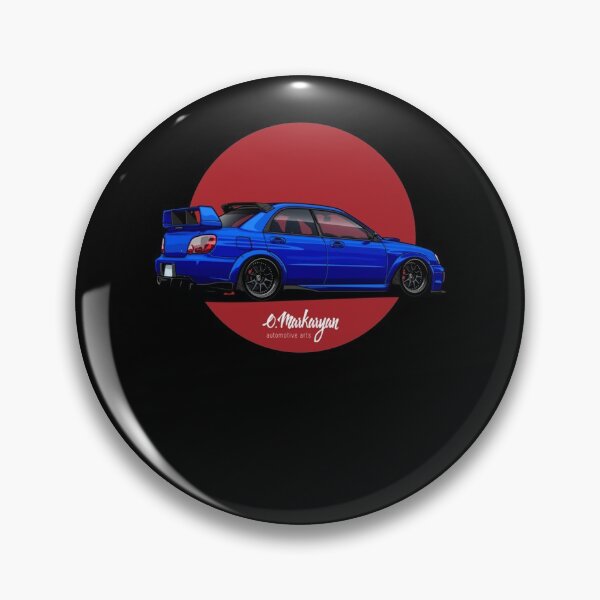 Item preview, Stanced Impreza (blue)  designed and sold by MalvinaOsinski.