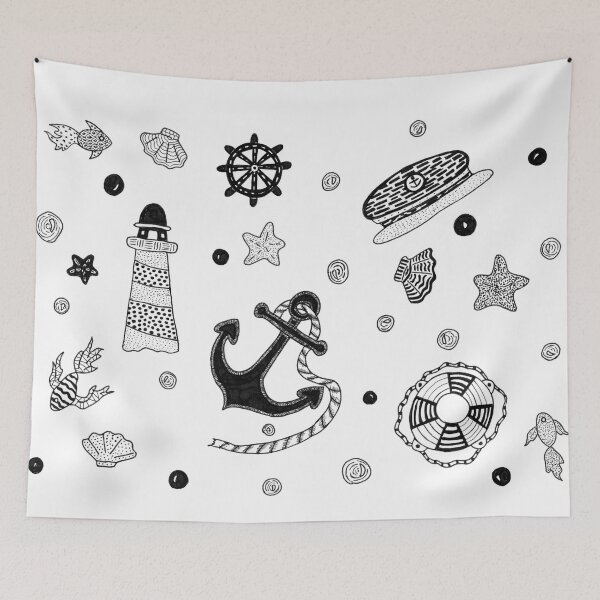 Item preview, Marine design by Anna Gushchina. designed and sold by TanyaGuschina.