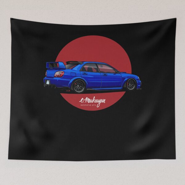 Item preview, Stanced Impreza (blue)  designed and sold by MalvinaOsinski.