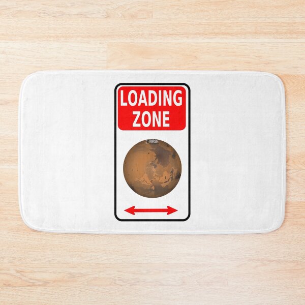 Item preview, Colonize Mars Landing Zone designed and sold by InAsianSpaces.