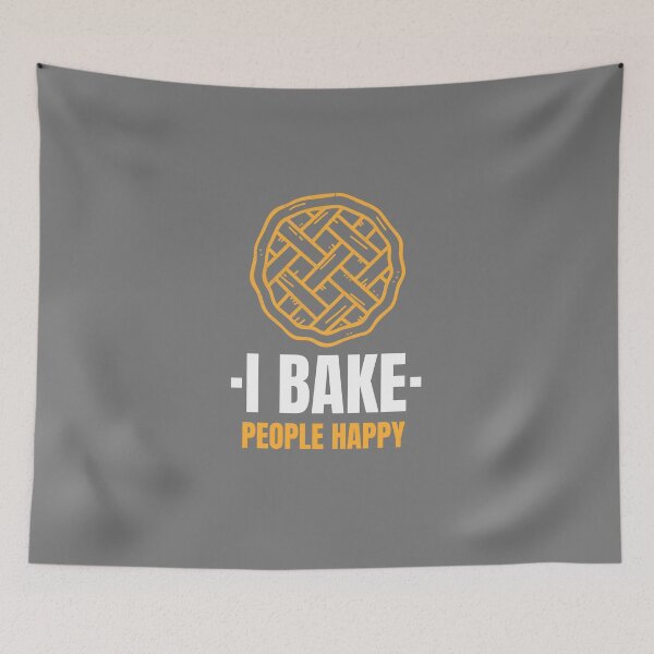Item preview, I Bake People Happy designed and sold by 30-Merch.