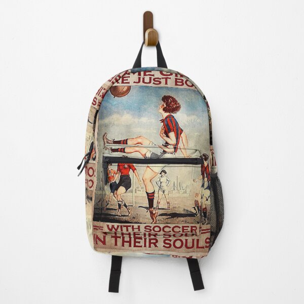 Item preview, Some girls are just born with soccer in their souls designed and sold by Cooper73.
