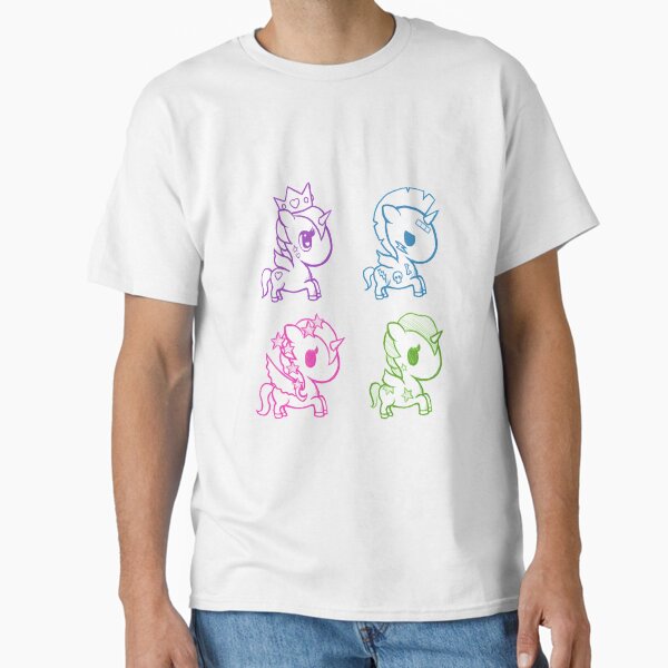 Item preview, Tokidoki cute sketch stickers unicorn designed and sold by blueacesky.