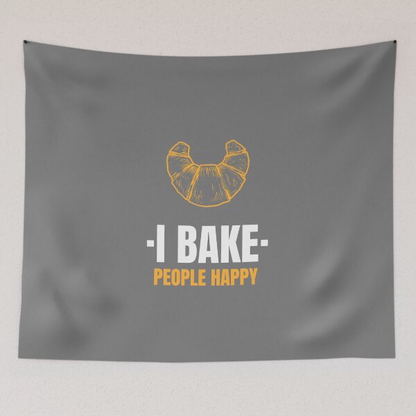 Item preview, I Bake People Happy designed and sold by 30-Merch.