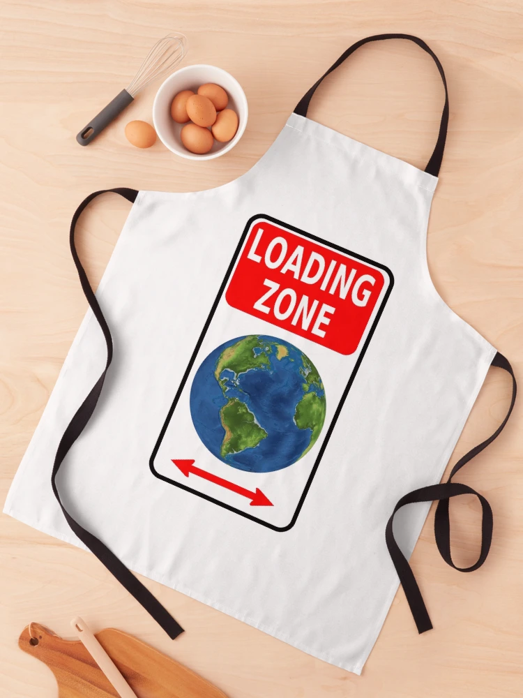 Thumbnail 1 of 6, Apron, Earth Loading Zone designed and sold by InAsianSpaces.