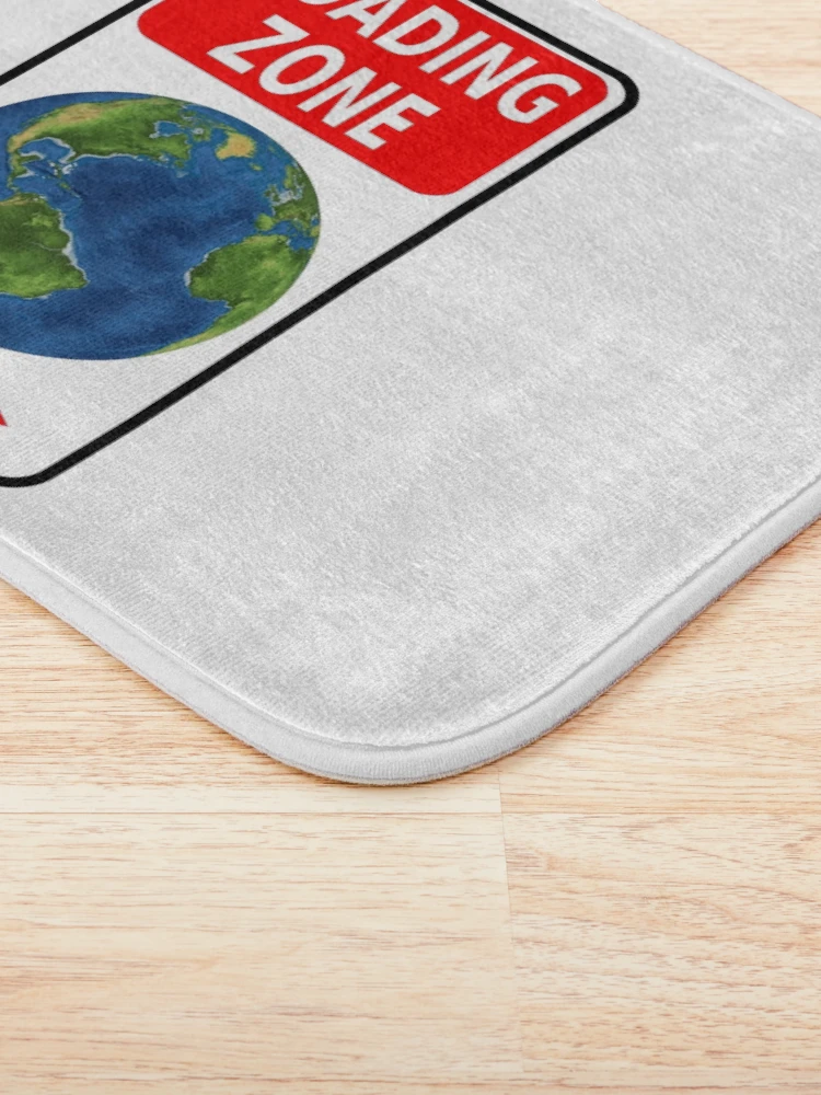 Thumbnail 3 of 6, Bath Mat, Earth Loading Zone designed and sold by InAsianSpaces.