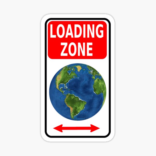 Earth Loading Zone Sticker