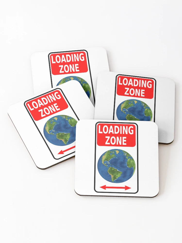 Thumbnail 1 of 5, Coasters (Set of 4), Earth Loading Zone designed and sold by InAsianSpaces.