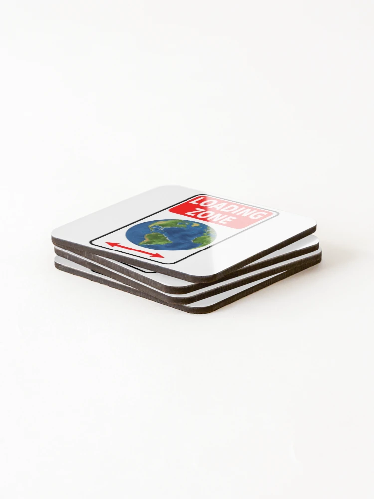 Thumbnail 4 of 5, Coasters (Set of 4), Earth Loading Zone designed and sold by InAsianSpaces.