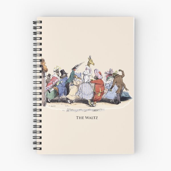Item preview, The Waltz by J.J. Grandville 1828 designed and sold by ebrawne.