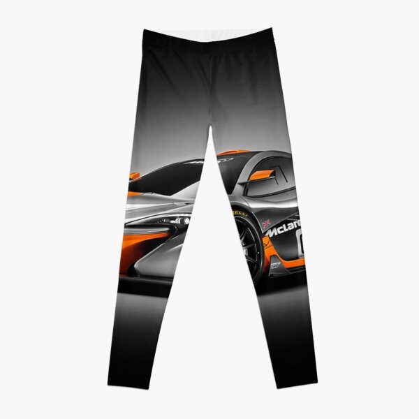 McLaren Racing Car Formula 1 Leggings - Designed By Squeaky Chimp T-shirts  & Leggings