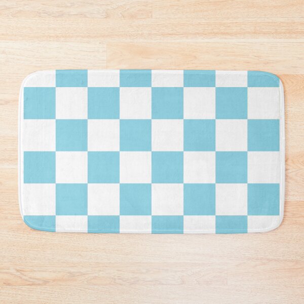 Item preview, Blue and White Chess or Checker Board Design designed and sold by CLManey.