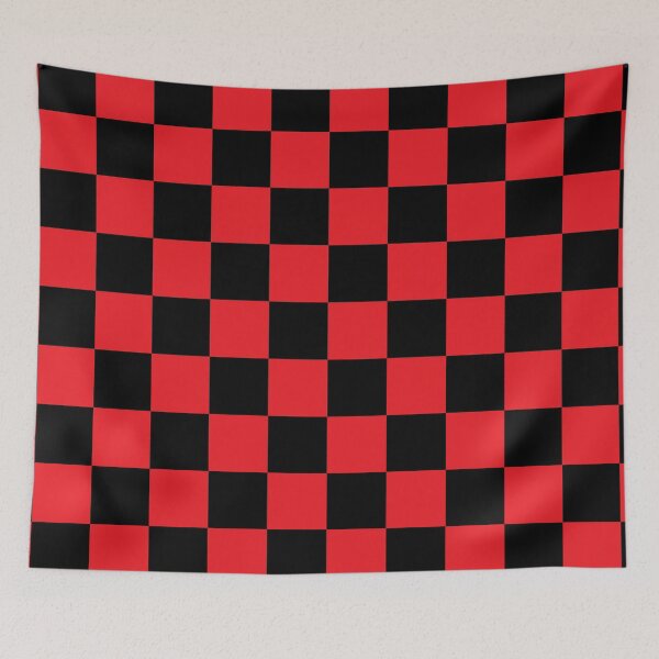 Item preview, Red and Black Chess and Checker Board Design designed and sold by CLManey.