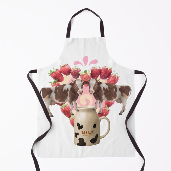 Item preview, Strawberry Cow Milkmaid designed and sold by elisabethkatee.