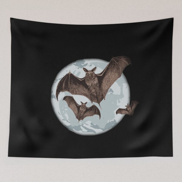 Item preview, Bats in the full moon  designed and sold by Grobie.