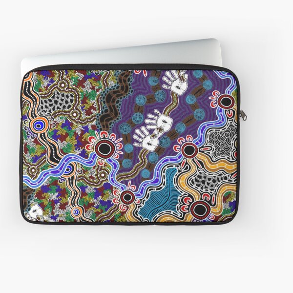 Vista previa del artículo con la obra «Arte aborigen auténtico: descubre tus sueños», diseñado y vendido por HogarthArts.