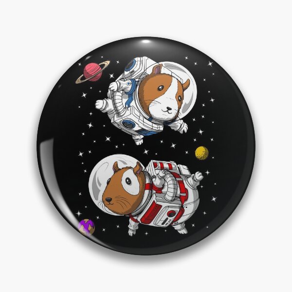 Item preview, Guinea Pig Space Astronauts designed and sold by underheaven.