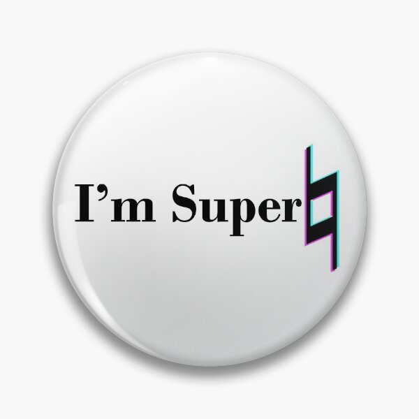 Item preview, I'm Supernatural music pun (Black) designed and sold by ThingsForFun.