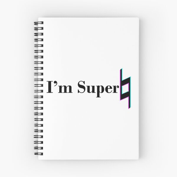 Item preview, I'm Supernatural music pun (Black) designed and sold by ThingsForFun.
