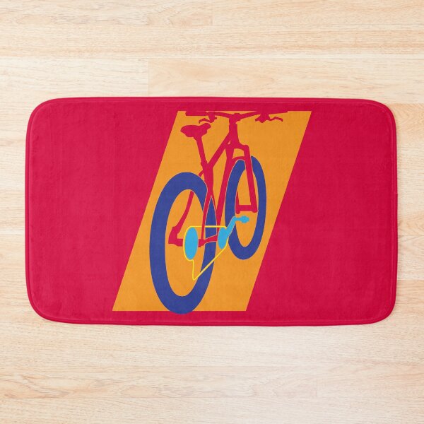 Item preview, Pop Art Red Hardtail MTB designed and sold by RabeDesigns.