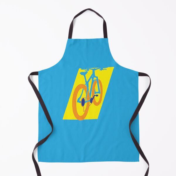 Item preview, Pop Art Light Blue Hardtail MTB designed and sold by RabeDesigns.