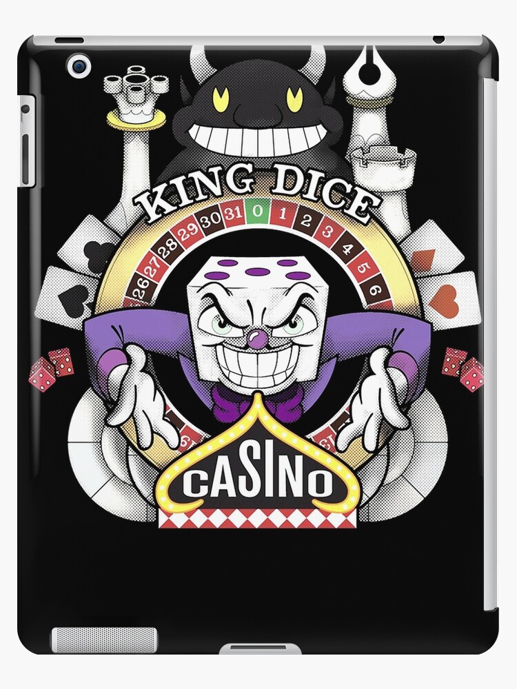 Cuphead King Dice Casino T-Shirt, Cup Retro Vintage Video Game