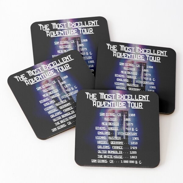 Item preview, Bill and Ted Wyld Stallyns The Most Excellent Adventure Tour designed and sold by StandOutApparel.