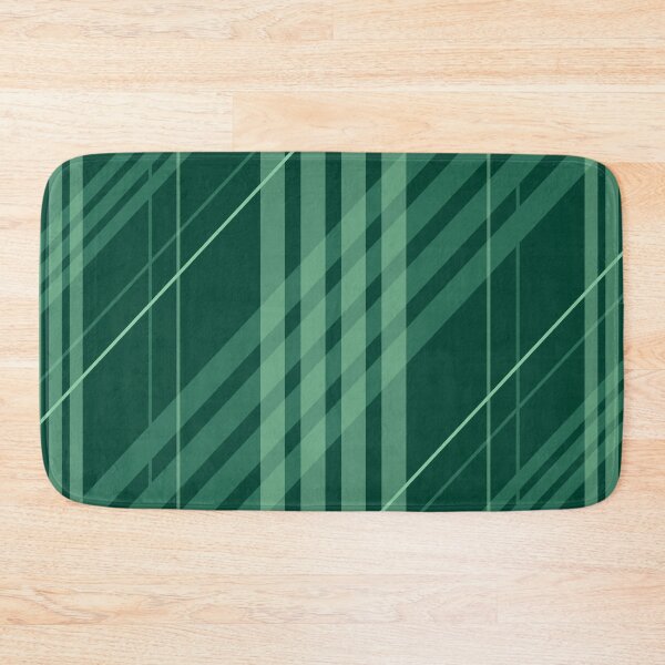 Item preview, Green on green plaid stripes line pattern designed and sold by BLMcreations.