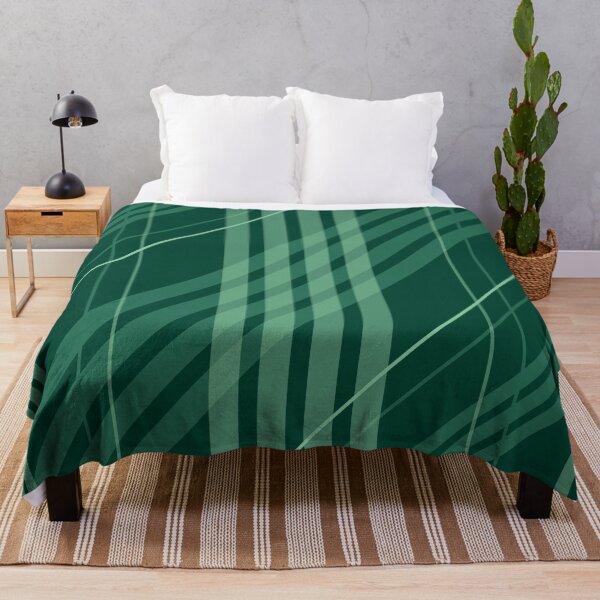 Item preview, Green on green plaid stripes line pattern designed and sold by BLMcreations.