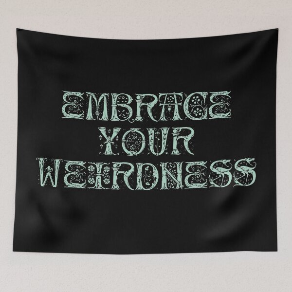 Item preview, Embrace your weirdness designed and sold by Mandala & More.