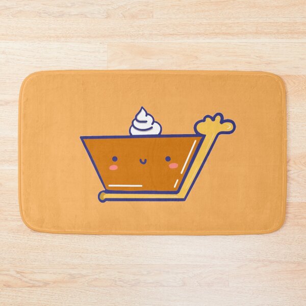 Item preview, Kawaii baked falls comfort food thanksgiving Pumpkin spice pie sticker designed and sold by Marie-c-doodles.