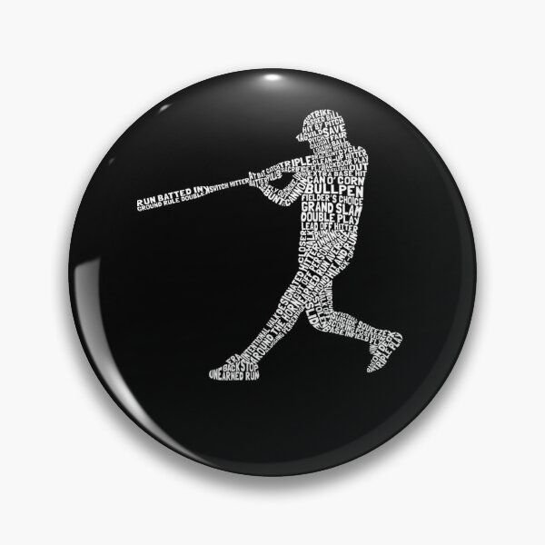 Item preview, Baseball Softball Player Calligram T-Shirt designed and sold by FredyMosciski.