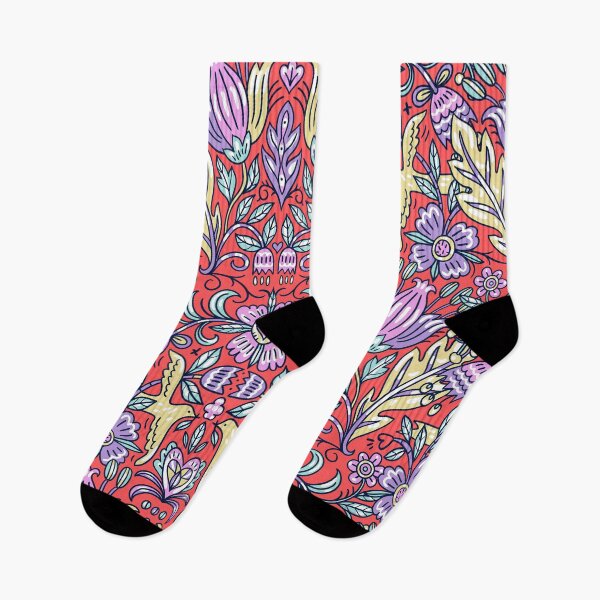 Item preview, Ornamental Pattern With Purple and Red Color designed and sold by ZynchLord.