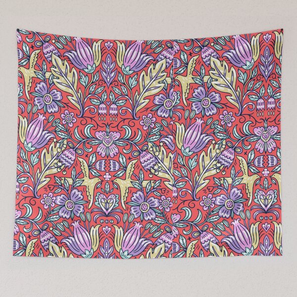 Item preview, Ornamental Pattern With Purple and Red Color designed and sold by ZynchLord.