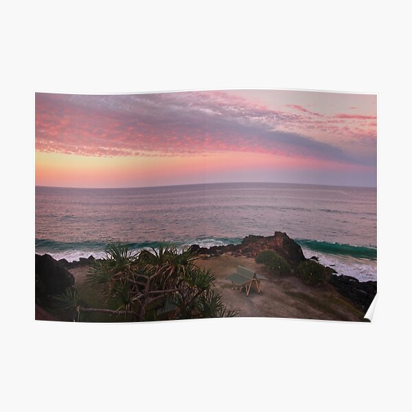 Ocean View From Point Danger Poster