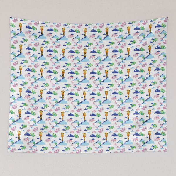 Item preview, Giraffe and Elephants designed and sold by AndreaZorrilla.