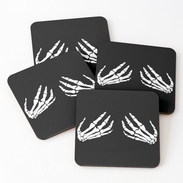Item preview, Bony Skeleton Hands Boob Grasp  designed and sold by PosterpartyCo.