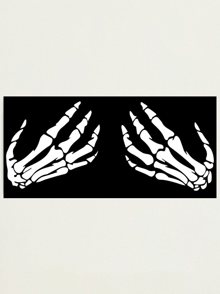 skeleton grabbing boobs