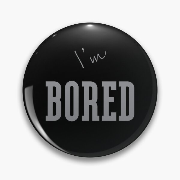 Item preview, I'm "Bored" Grey designed and sold by MHich.
